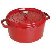 La Cocotte Garnek Żeliwny Okrągły 6.7 Ltr, Czerwony - Staub