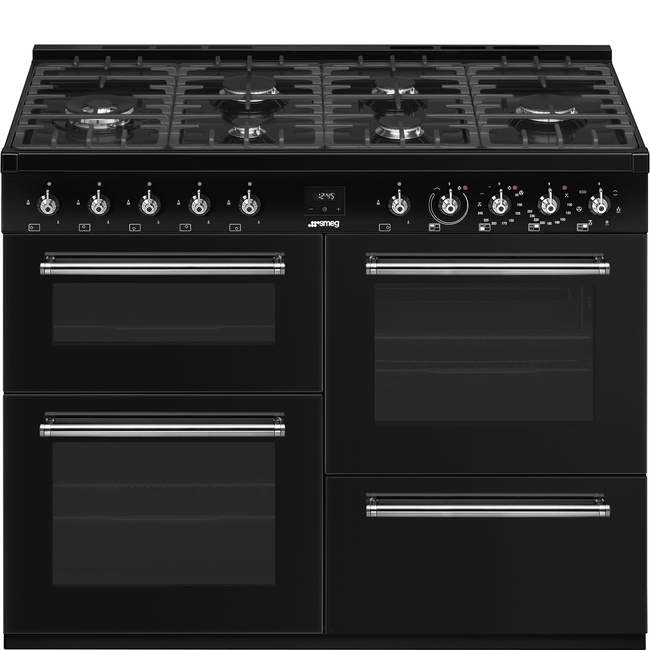 Smeg - Kuchnia wolnostojąca CX113GMBL CONCERTO - czarny