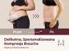 Pas poporodowy Momcozy ErgoWrap Belly Band, rozmiar M, cielisty
