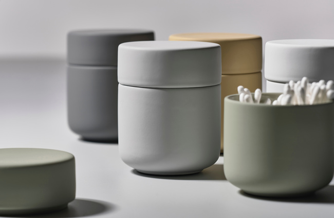 Pojemnik z pokrywą Ume Soft grey 15756