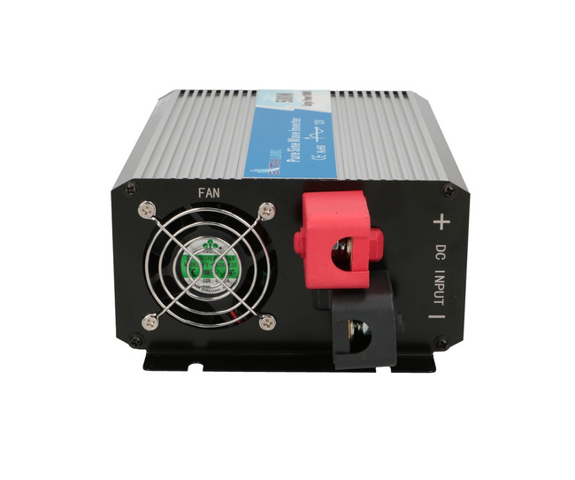 Przetwornica samochodowa Extralink OPIP-500W, czysty sinus, 12 V na 230 V, 500 W