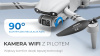 Extralink Smart Life F10 | Dron + 3 akumulatory |