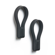 Haczyki ścienne magnetyczne 2 sztuki Black 27920 - Zone Denmark