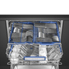 Smeg - Zmywarka Do Naczyń, 60 Cm Universal Stl333Cl Srebrny (Panel Sterowania)