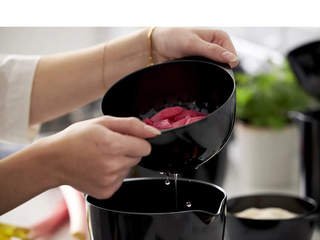 Durszlak Margrethe 4l Black - Rosti