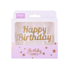 Pme Dekoracyjna Świeczka Happy Birthday 10 x 5 cm