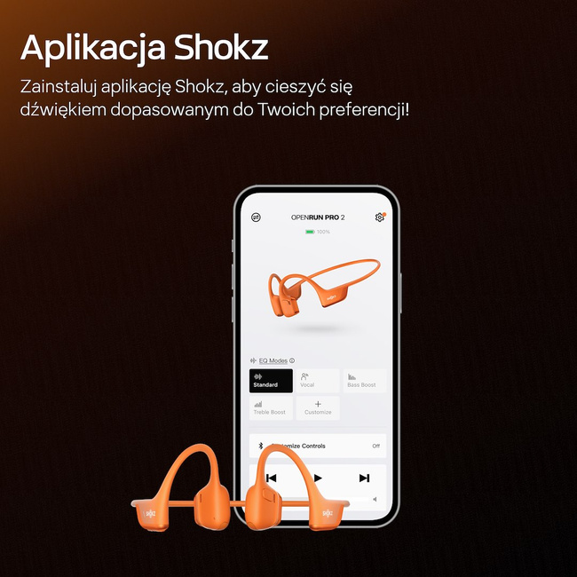 Słuchawki Shokz OpenRun Pro 2 ORANGE
