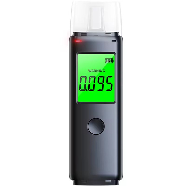 Alkomat Extralink Alkologic PO-01 z sensorem półprzewodnikowym i akumulatorem
