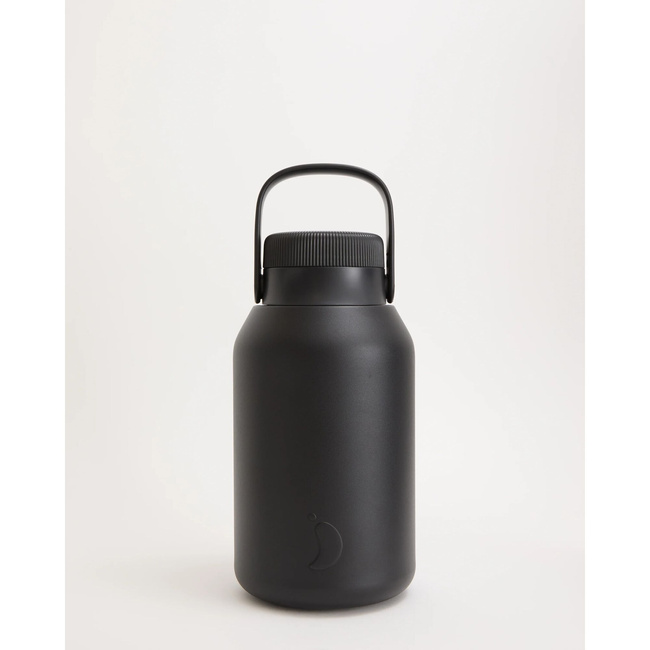 butelki termiczne do napojów 2000 ml czarna Chilly's