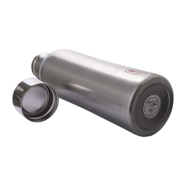 Bbot termos szczotkowany srebrny 500 ml - Bugatti