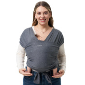 Chusta do noszenia dziecka Momcozy Baby Wrap Carrier, ciemnoszara