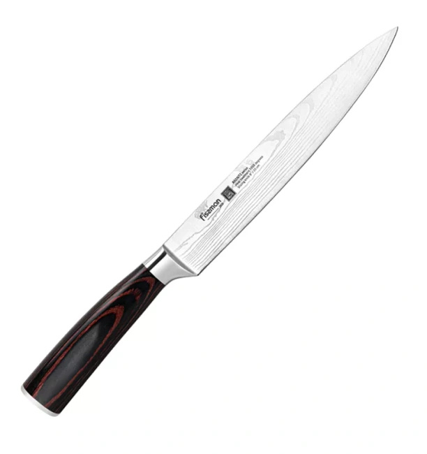 Nóż do plastrowania Fissman Ragnitz 20 cm, stal X50CrMoV15, rękojeść z drewna pakka