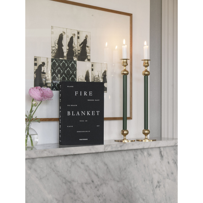 Koc gaśniczy czarny the essentials - printworks