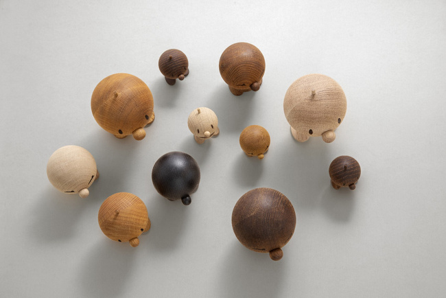 Figurka Hoptimist Bimble M Raw Oak z dębu FSC, 9,5 cm