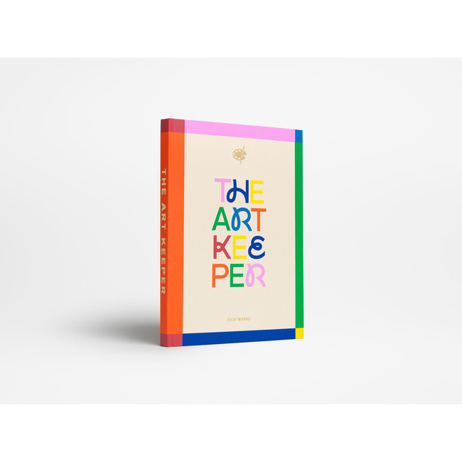 Album na rysunki dziecka Printworks The Art Keeper, beżowy, ramki A4