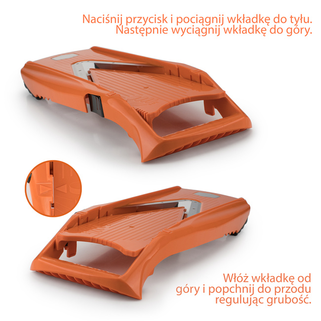 Szatkownica Börner V-Hebel V5 Powerline Pomarańczowa