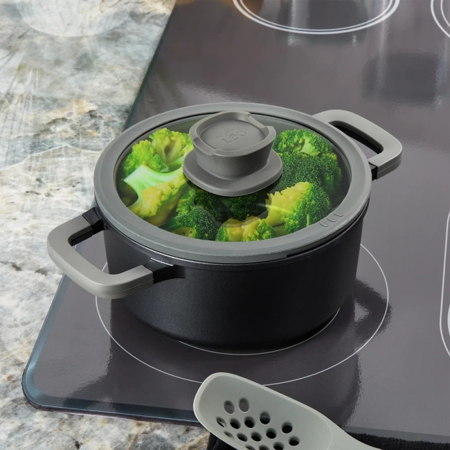 Garnek z pokrywą 20 cm Stone+, 2,7 l - Berghoff