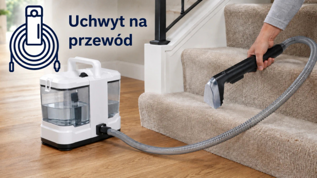 Extralink Home | Odkurzacz piorący 3w1 | Do odkurzania prania płukania | R-705