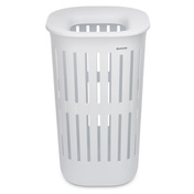 Kosz na pranie Brabantia Collect-It 55 l, biały, z pokrywą Quick-Drop