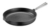 Patelnia głęboka żeliwna Skeppshult Professional 28 cm ze stalową rączką