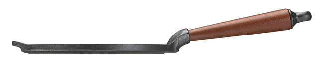 Patelnia do naleśników Skeppshult Traditional 23 cm, żeliwna, z bukową rączką