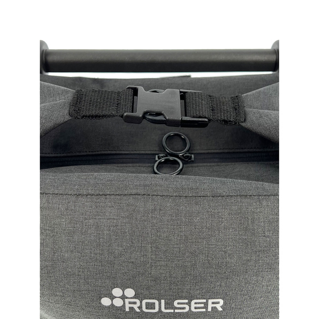 Wózek na zakupy One Tweed T-Shop Szary - Rolser