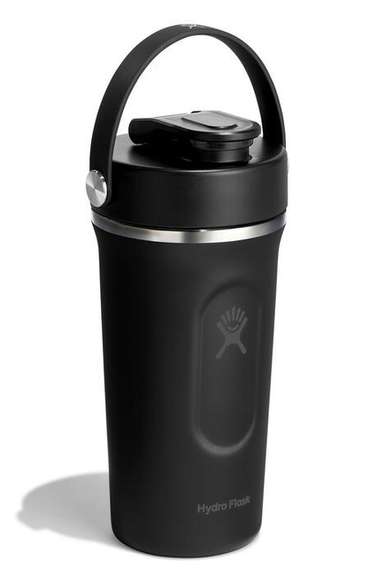 Shaker termiczny Hydro Flask Insulated Shaker Bottle 24 oz z kulką, czarny