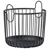 Kosz do Przechowywania Inu 20 x 20 cm Black 28262