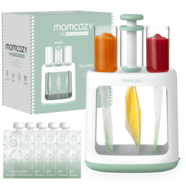 Momcozy SE01 Baby Food Maker urządzenie do jedzenia dla dzieci przecierów przechowywania żywności