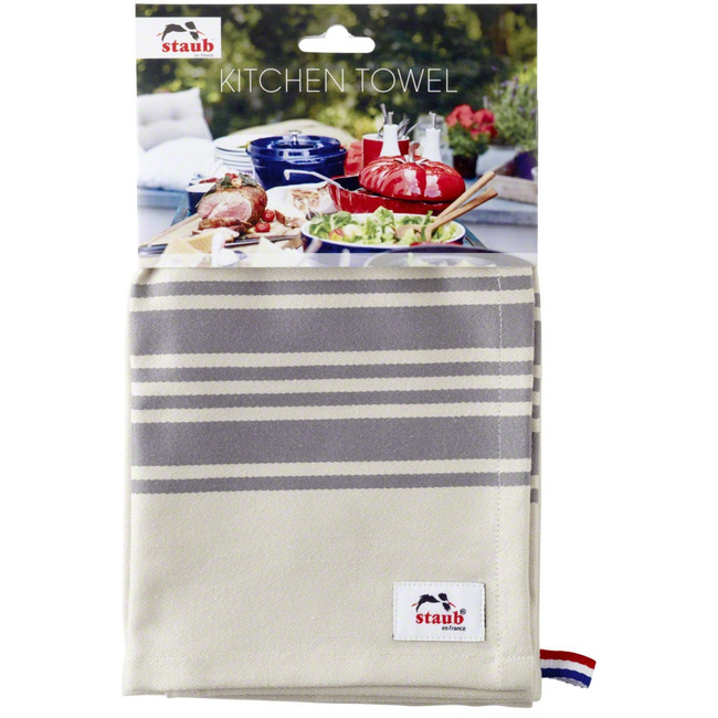 Ręcznik kuchenny 50x70 cm, szary - Staub