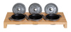 Staub Stand Na 3 Mini Cocotte Drewniany