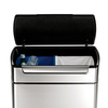 Kosz na śmieci 48l Touch-Bar Recycler - stal FPP Simplehuman