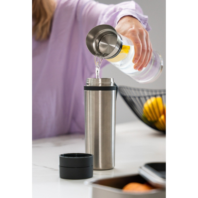 Butelka termiczna Brabantia Make & Take 500 ml, Dark Grey