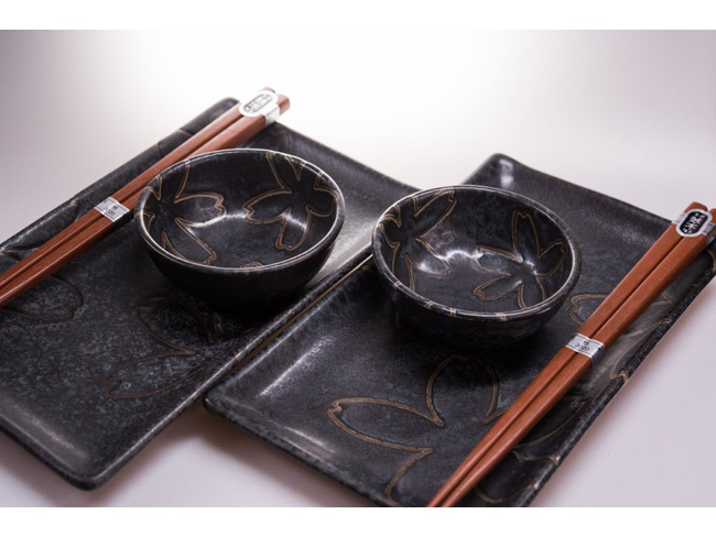 Zestaw do sushi Black style - Made in Japan