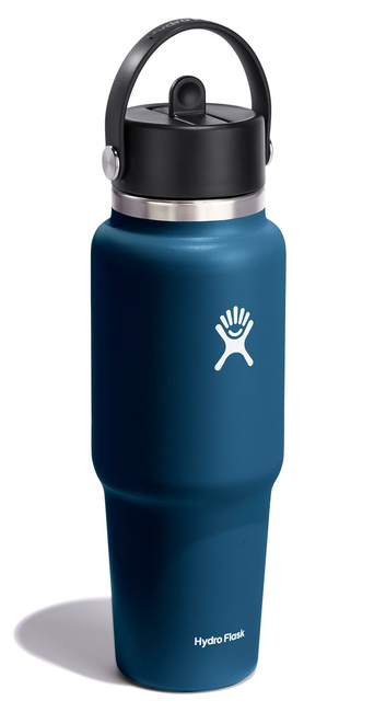 Butelka 32oz Wid FlexStraw Travel Bootle Indigo - Hydro Flask