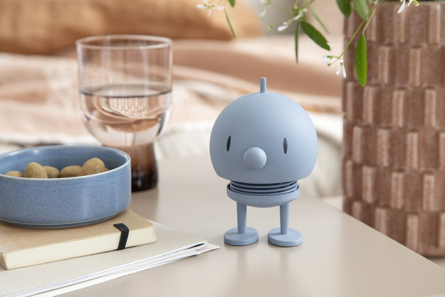 Figurka Hoptimist Soft Bumble M Sky, matowa niebieska