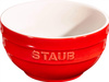 Serving Zestaw 4 Misek Okrągłych 12 Cm, Czerwony - Staub