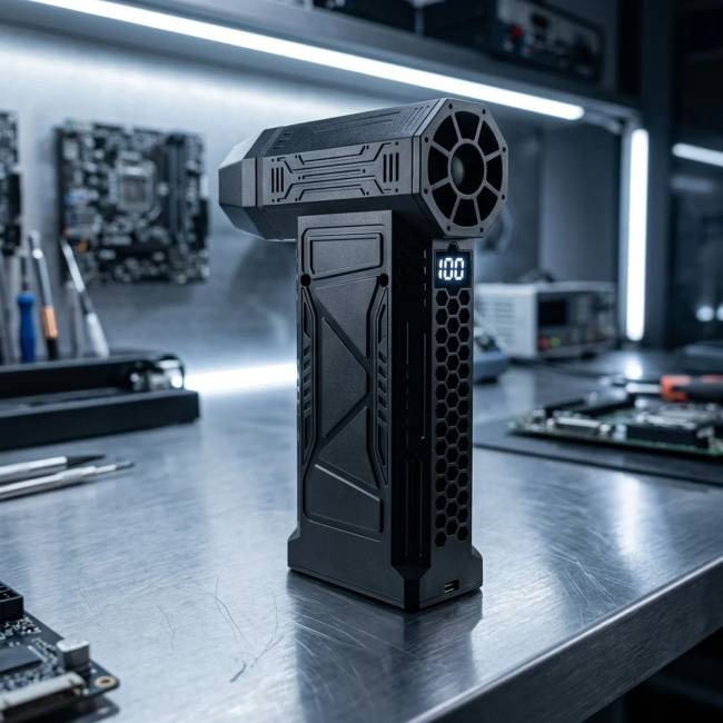 EXTRALINK Turbo Jet Fan wielofunkcyjna przenośna dmuchawa USB do chłodzenia