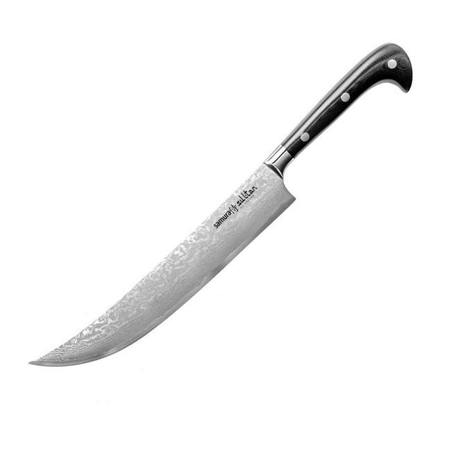 Samura Sultan Nóż Kuchenny Slicer 21 cm (Stal Damasceńska AUS10, Rękojeść G10)