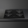 Smeg - Płyta gazowa, 60 cm, Selezione, PV264B SELEZIONE - czarny