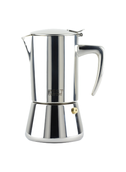 Kawiarka ze stali nierdzewnej na 4 filiżanki power - zest for life