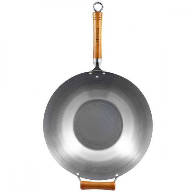 Wok ze stali węglowej 32 cm Exellence - Ken Hom