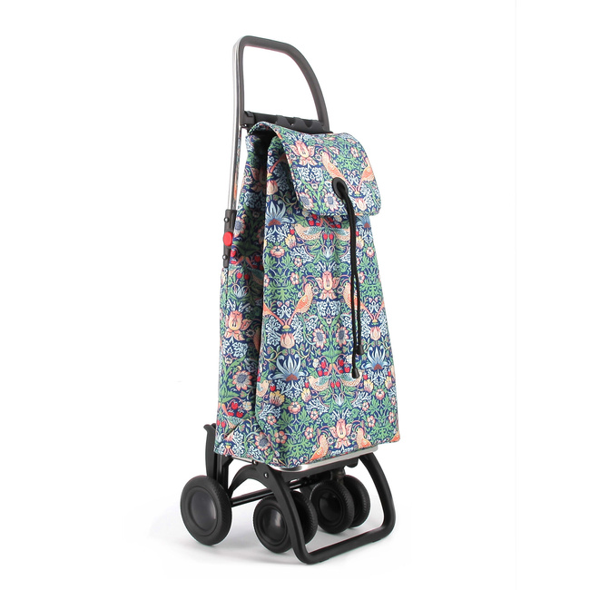 Wózek na zakupy Rolser I-Max William Morris 4L Tour Birds, 4 koła, torba 43 l