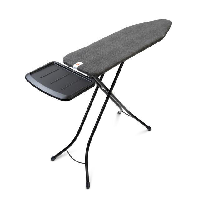 Deska do prasowania Brabantia B 124 x 38 cm, Denim Black, podstawa na generator pary