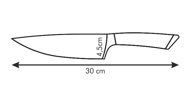 Nóż kuchenny Azza 16 cm - Tescoma