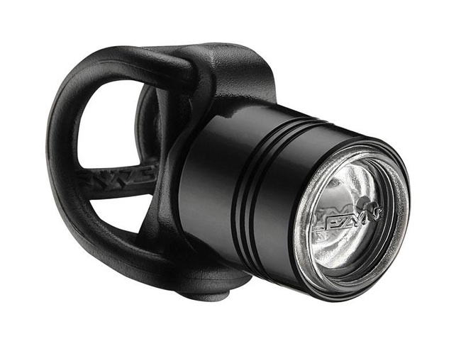 Lampka przednia LEZYNE LED FEMTO DRIVE 15 lumenów, czarna (NEW)