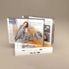 Koc elektryczny grzewczy XL 160x120 Cocoon Plaid 160W | Miękki koc podgrzewany z timerem szary