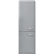 Smeg - Chłodziarko-zamrażarka FAB32LSV6 50'S RETRO STYLE - srebrny