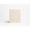 Album ślubny Printworks Happily Ever After L, beżowa tkanina, białe karty