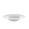Miska Na Zupę Z Białej, Zdobionej Porcelany 23 Cm La Bella Tavola - Alessi